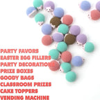 Hedgehog Mini Toys for Kids in Capsules - 50 Pcs of 1.1 Inch Plastic Capsule & Hedgehog Toy Figurines for Kids - Bulk Toys in Capsules - Easter Basket Stuffers