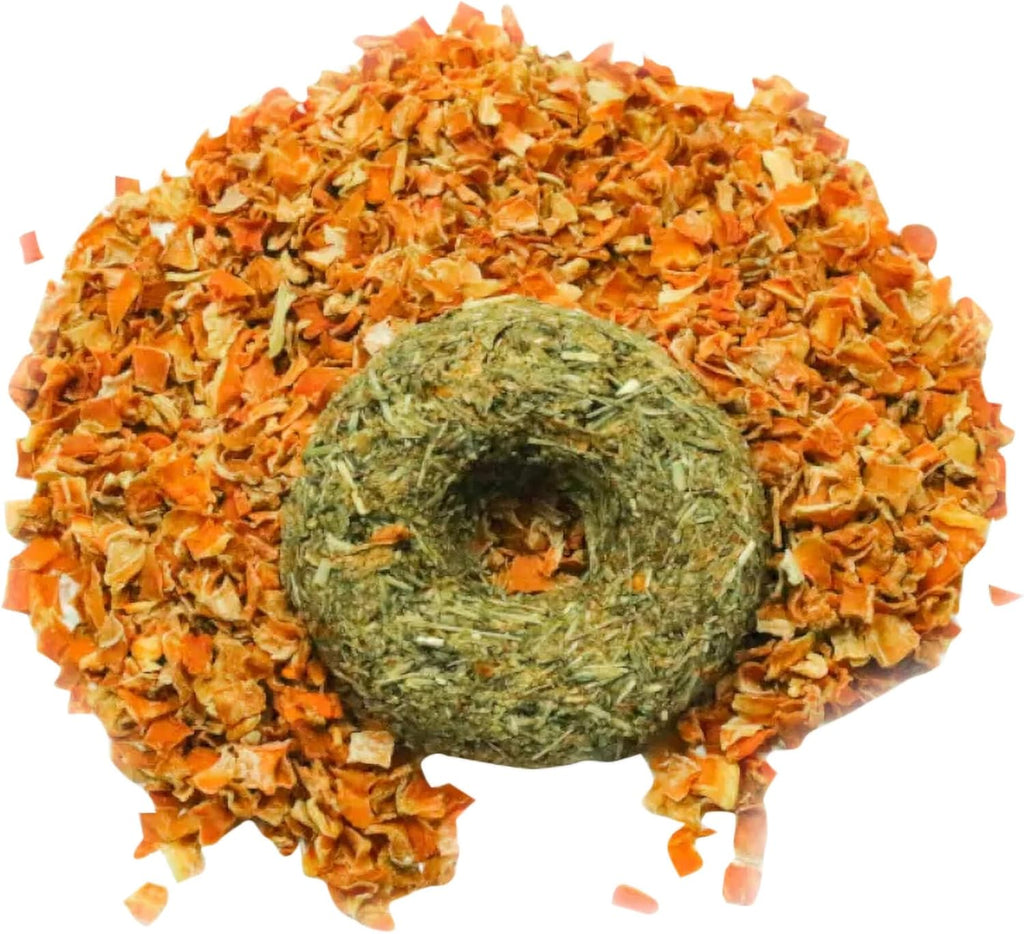 Grandpa's Best Whisker Nibblers Pumpkin Carrot Treats for Rabbits, Guinea Pigs and Small Animals