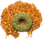 Grandpa's Best Whisker Nibblers Pumpkin Carrot Treats for Rabbits, Guinea Pigs and Small Animals