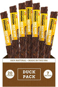 etta says! Premium Crunchy 7" Duck Dog Chews - Grain-Free Dog Treats, Good for Teeth, Easy to Digest - Made in The USA (20 Count Pack of 1)