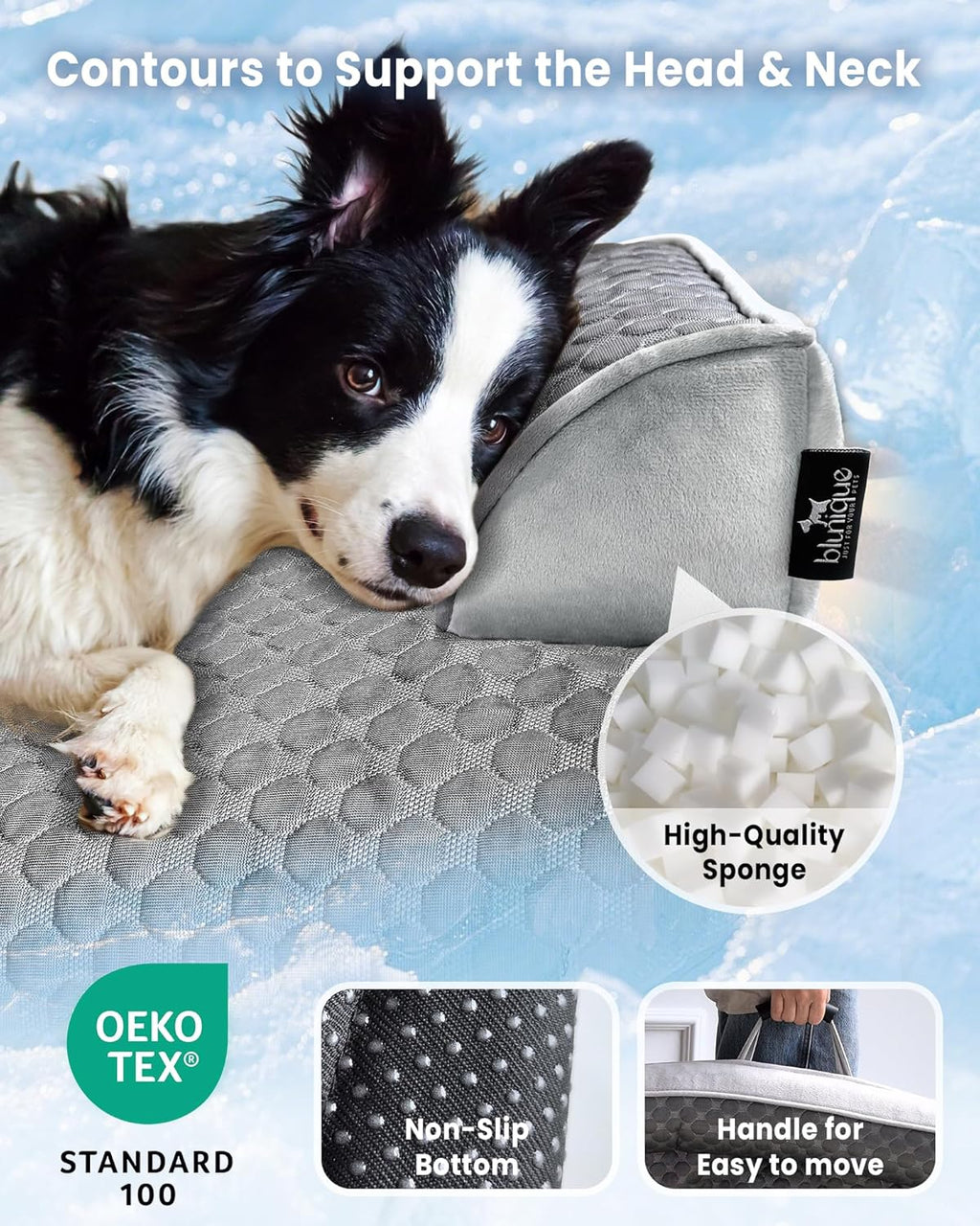 Large Cooling Dog Bed. Everyday comfort that fits naturally into your space.