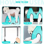 Dog Grooming Hammock - Upgrade Pet Grooming Harness for Nail Trimming (XL 80lb), Dog Sling for Nail Clipping, Dog Hanging Holder Hanger for Cutting Nail with Nail Clippers