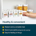 JustFoodForDogs Pantry Fresh Wet Dog Food, Complete Meal or Topper, Chicken & White Rice Human Grade Recipe - 12.5 oz (Pack of 6)