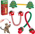 Retro Shaw Cat Chew Ropes 3PCS, Kitten Teething Toys for Indoor Cats, Natural Catnip Kicker Toys for Boredom Relief, Handmade Catnip Toys for Dental Health, Gift for Kitty
