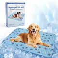Pet Cooling Gel Pad with Patent Technology, 20in Dog Cooling Mat for Summer, Self-Cooling Mat for Medium/Small Dogs, Non-Slip Waterproof Durable Mat for Dog Beds, Car, Indoor & Outdoor Use