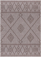 Keen Home Design Terrace Outdoor Area Rug - 8x10 Washable Indoor/Outdoor Rug for Patio, Kitchen, Balcony, Beach, Garden, Deck and Porch, Size: 7'7"x10'