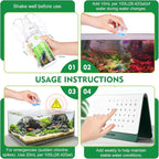hygger Aquarium Water Conditioner for Freshwater, Neutralizes Chlorine, Chloramines, Heavy Metals, Ammonia & Nitrite, Safe for Fishes and Plants, 300 ML