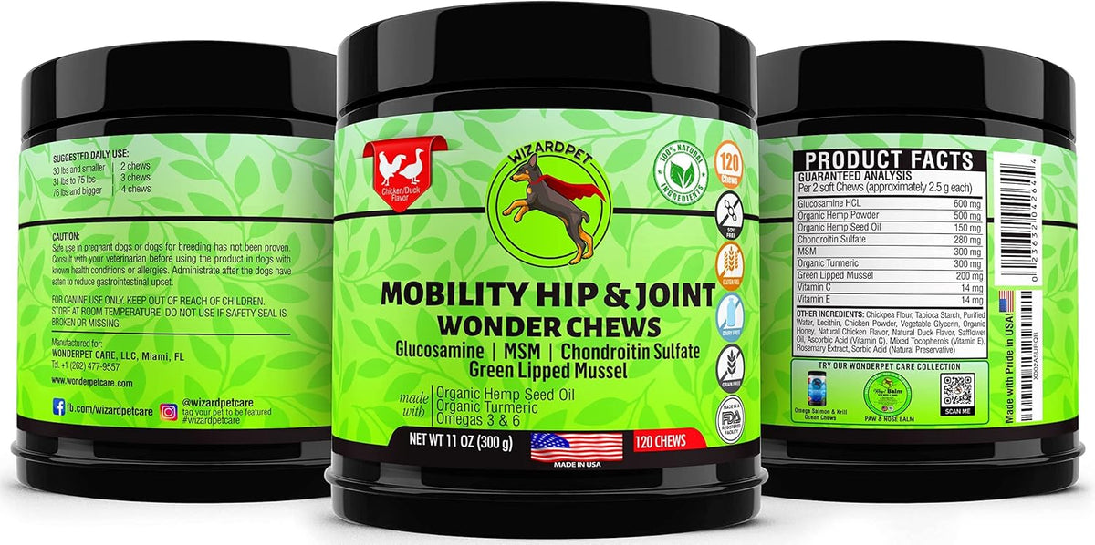 Advanced Hemp Hip and Joint Supplement for Dogs Hemp. Sized and styled for real homes, not just a listing photo.