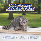 Panther Armor Window Sill Protector 2 Pack, Window Sill Cover and Windowsill Protector for Dogs and Cats, Clear Window Ledge Protector, Fits 29.5 x 3.25 Inch Sills, Easy Stick On Install, Large