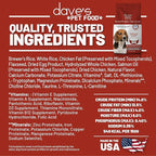 Dave's Pet Food Kidney Dog Food (Chicken Formula Crumble) Non-Prescription, Low Phosphorus, Low Sodium, Renal Kidney Support, Vet Formulated, 10 lb