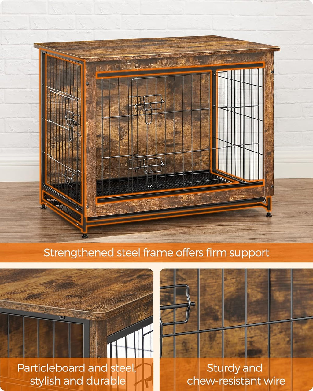 Feandrea Dog Crate Furniture. Everyday comfort that fits naturally into your space.