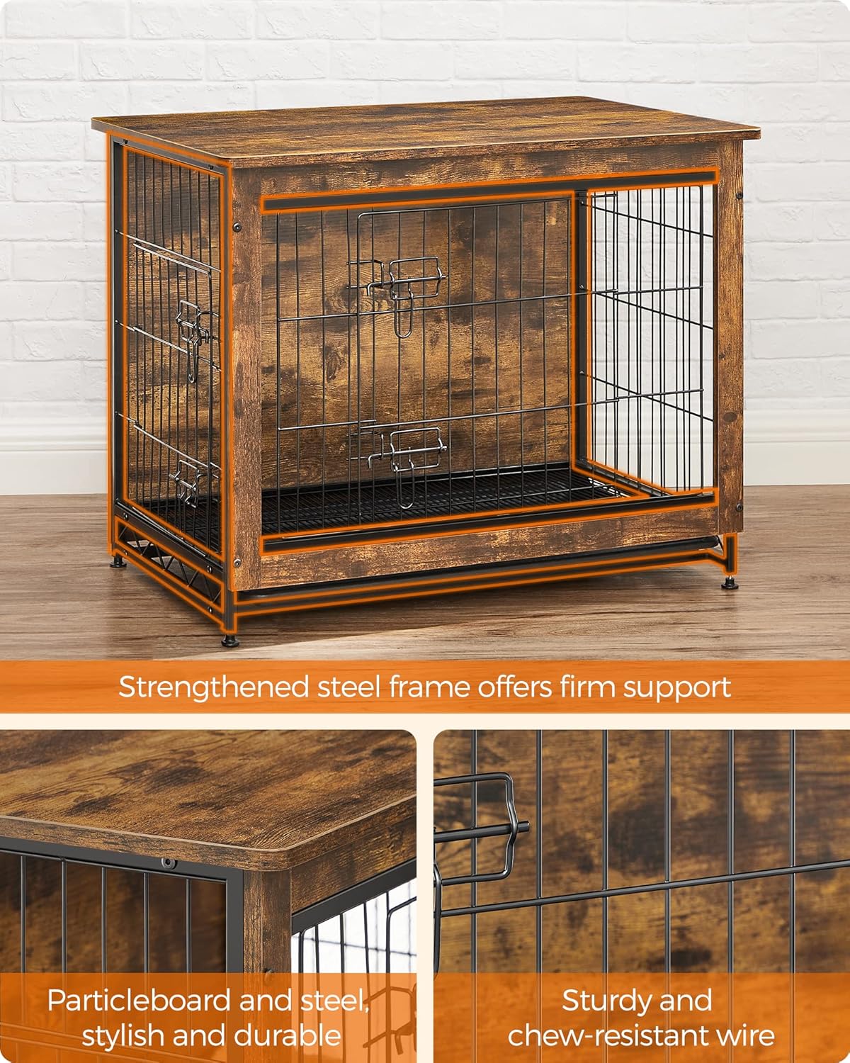 Feandrea Dog Crate Furniture. Everyday comfort that fits naturally into your space.