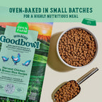 Open Farm Goodbowl, Oven-Baked Small Batch Dry Dog Food - Harvest Chicken & Brown Rice Recipe, Includes Non-GMO Produce & Grains, 22lb Bag (352oz Bag)