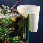 OASE BioStyle Power Filter for Aquariums up to 30 gallons, Multi-stage Filtration, Easy Maintenance, Quiet Hang on Back Filter, White