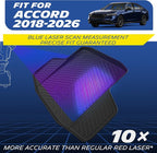Michelin Vehicle Mats, Premier Series All-Weather TPE Custom Fit Liner for Honda Accord Gasoline & Hybrid 2018-2026 Trunk Mat(1 Piece)