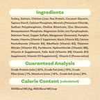 Afreschi Air-Dried Dog Food Turkey & Salmon Recipe 2.2 lb, All-Natural, Complete & Balanced, Grain-Free, High-Protein, Limited Ingredients