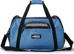 EliteField Soft Pet Carrier (3 Year Warranty, Airline Approved) Soft Sided Dog Puppy Cat Carrier Travel Bag (X-Large: 21" L x 12" W x 13" H, Sapphire Blue)