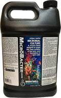 Brightwell Aquatics MicroBacter Clean - Microbial Culture & Enzyme Blend Fish Tank Cleaner - Cleans Live Rock Surfaces for Saltwater Fish Habitats - Aquarium Water Treatments, 135.25 fl oz