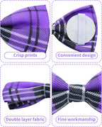 PET SHOW 8 Pack Plaid Big Dogs Collar Bow Ties for. A thoughtful pick for calmer daily routines.