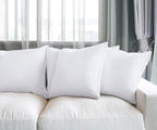 Utopia Bedding Throw Pillows (Set of 4, White), 20 x 20 Inches Pillows for Sofa, Bed and Couch Decorative Stuffer Pillow