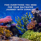 Coralife Fish Tank Aquarium Garlic Xtreme Attractant and Food Supplement for Saltwater Marine or Freshwater Fish, 1 oz