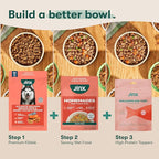 Jinx Premium Grain-Free Dry Dog Food, for All Lifestages - Real Chicken, Sweet Potato & Carrot Kibble with Superfoods for Immune Support & Probiotics for Digestive Support - No Fillers -30lb