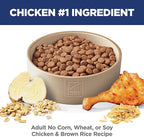 Hill's Science Diet Adult 1-6, Adult 1-6 Premium Nutrition, Dry Dog Food, No Corn, Wheat, Soy Chicken & Brown Rice, 4 lb Bag