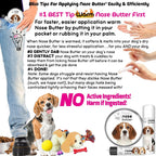 The Blissful Dog Beagle Nose Butter for Dry, Cracked Skin, Lick-Safe Dog Nose Balm with Moisturizing Shea Butter, Almond, Olive, and Essential Oils, Pet Supplies, Uncented, 4 oz.
