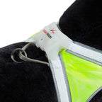 noxgear LightHound Light Up Reflective Dog Harness, Medium | 360° Light Up Reflective Dog Harness, 8 Colors & 6 Modes, USB Rechargeable, Adjustable, Rainproof, LED Fiber Optic