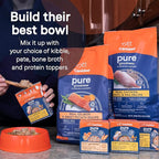 Canidae Pure Limited Ingredient Premium Adult Dry Dog Food, Real Duck & Sweet Potato Recipe, 22 lbs, Grain Free