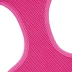 Mile High Life Step in Dog Harness for Small Dogs No Pull, Easy Get on Air Mesh Vest Harness, Adjustable Easy Closures Both Neck and Chest (Hot Pink, L Chest 21.6"-43.2")