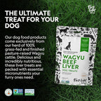 First Light Farms Freeze-Dried Wagyu Beef Liver Dog Treats | 100% Grass-Fed, Certified Humane, 4 oz | Single Ingredient, Nutrient-Dense Superfood for All Breeds & Life Stages