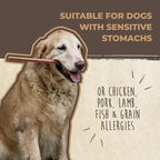 Mighty Paw Naturals Variety Pack Bully Sticks for Dogs - Grass Fed Beef Chews. Dog Bully Sticks for Large Pets, Medium and Small Breeds. Lower Odor Treats for Small Pets. Single Ingredient
