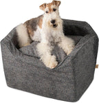 Snoozer Luxury Lookout Pet Car Seat, Medium Luxury I, Navy Mutt