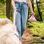 Pet Genie, Dog Poop Bags Rolls Scented, Extra Strong & Leak-Proof for Dogs, Lavender Scented, Easy Tear Pet Waste Bags, Made from 65% Recycled Plastic, 8 Rolls (120 Count)