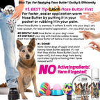 The Blissful Dog Australian Cattle Dog Unscented Nose Butter - Dog Nose Butter, 4 Ounce