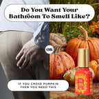Poo~Pourri Maple Pumpkin 2oz Before-You-Go Toilet Spray - Instantly Trap Bathroom Odor - Plant Based Ingredients & Essential Oils - No synthetic fragrance - Maple, Pumpkin, and Smoked Vanilla Scent