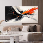 Large Canvas Wall Art Black and White Wall Art Prints Large Modern Wall Art Abstract Canvas Art Wall Decor Decorations Pictures for Living Room Artwork for Walls Bedroom Office Decor 29" X 58"