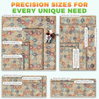 Hompet 2 Pack Super Absorbent Dog Door Mat for Muddy Paws, Washable Pee Pads for Dogs, Reusable Puppy Training Pads, Quick Dry Non-Slip Pet Entryway Rug, Leak-Proof Potty Pad for Indoor Floors 54x54