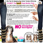 The Blissful Dog Lhasa Apso Nose Butter for Dry, Cracked Skin, Lick-Safe Dog Nose Balm with Moisturizing Shea Butter, Almond, Olive, and Essential Oils, Pet Supplies, Uncented, 4 oz.