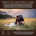 Earth Animal Wisdom Air Dried Dog Food - from The Soil Recipe Premium Natural Dry Dog Food for All Adult Breeds - 2 Lbs Bag