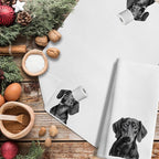 Dachshund Gifts Kitchen Towels Set of 2，Dachshund Gifts for Women Men Decor Accessories Hand Towels for Bathroom，Funny Dog Bathroom Hand Towels，16x24 Inch