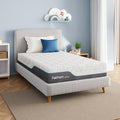 FATHOM Medium Twin Mattress 10 Inch Memory Foam Mattress Twin Size Bed in a Box for Back Pain Relief and Cool Sleep with Gel Foam and Removeable Fiberglass Free Cover, CertiPUR-US Certified
