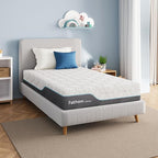 FATHOM Medium Twin Mattress 10 Inch Memory Foam Mattress Twin Size Bed in a Box for Back Pain Relief and Cool Sleep with Gel Foam and Removeable Fiberglass Free Cover, CertiPUR-US Certified