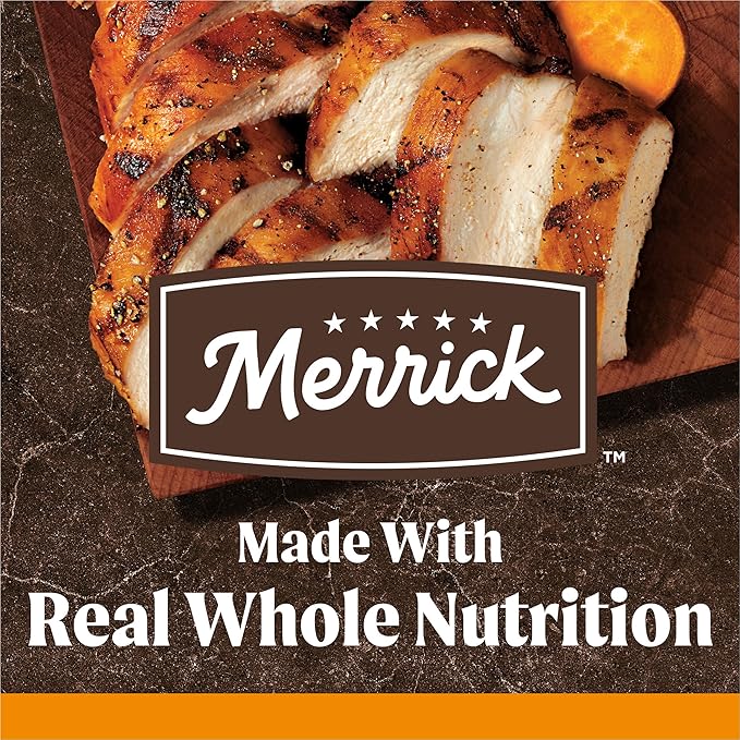 Merrick Premium Grain Free Dry Adult Dog Food, Wholesome And Natural Kibble With Real Chicken And Sweet Potato - 10.0 lb. Bag