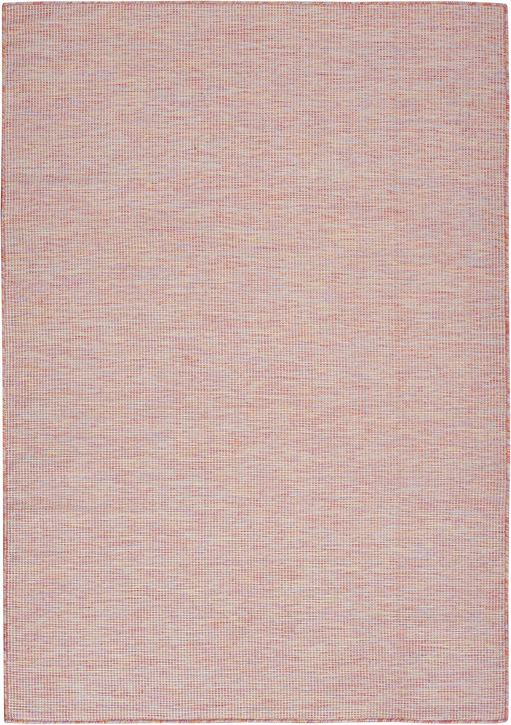 Nourison Home Positano Indoor/Outdoor Rainbow 4' x 6' Area Rug, Easy Cleaning, Non Shedding, Bed Room, Living Room, Dining Room, Backyard, Deck, Patio (4x6)