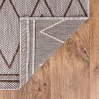 Keen Home Design Terrace Outdoor Area Rug - 8x10 Washable Indoor/Outdoor Rug for Patio, Kitchen, Balcony, Beach, Garden, Deck and Porch, Size: 7'7"x10'