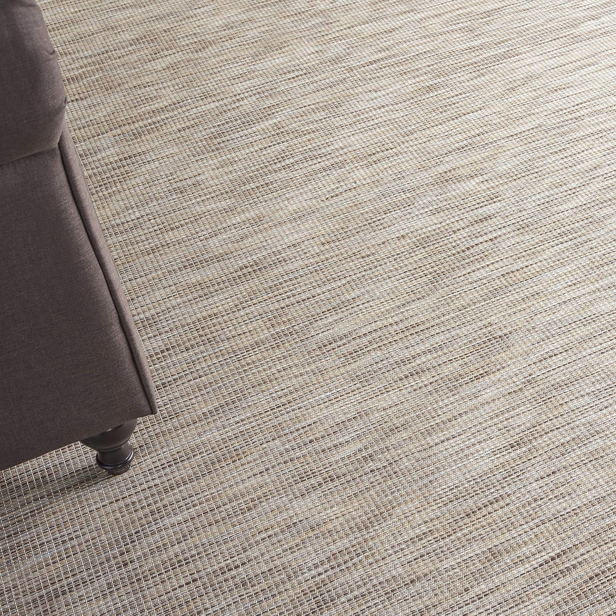 Nourison Positano Indoor-Outdoor Beige 5' x 7' Area Rug, Easy Cleaning, Non Shedding, Bed Room, Living Room, Dining Room, Backyard, Deck, Patio (5x7)