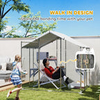 Catio Outdoor Cat Enclosure With Waterproof Cover,Multiple Packages Will Be Shipped,Please Pay Attention To The Dimensions In The Details.